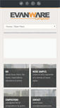 Mobile Screenshot of evanware.com
