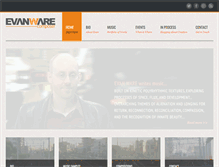 Tablet Screenshot of evanware.com